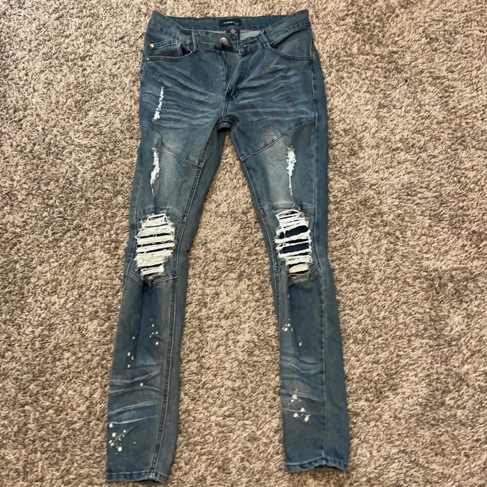 Kayden K skinny ripped jeans